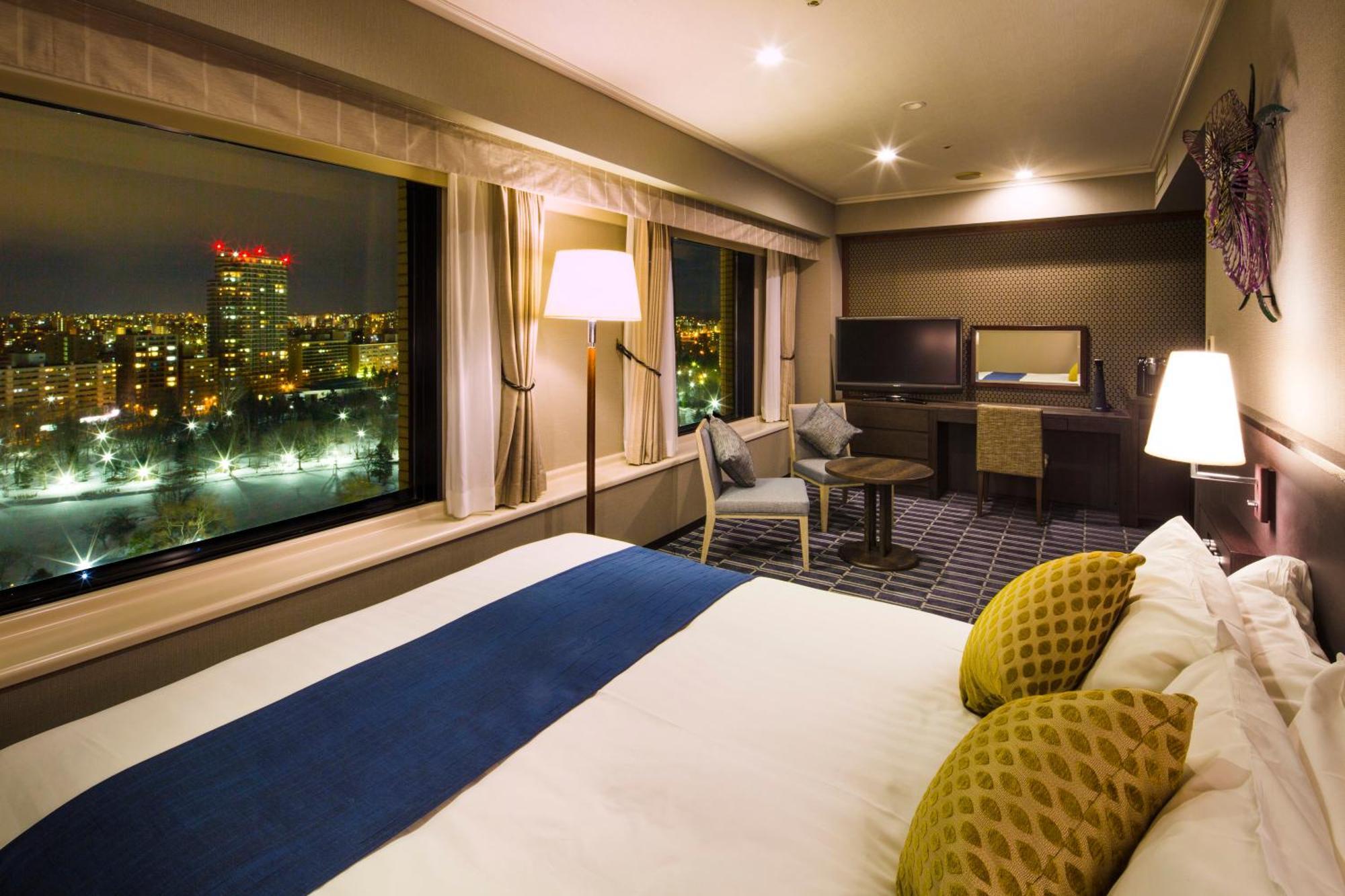 Premier Hotel Nakajima Park Sapporo Bagian luar foto