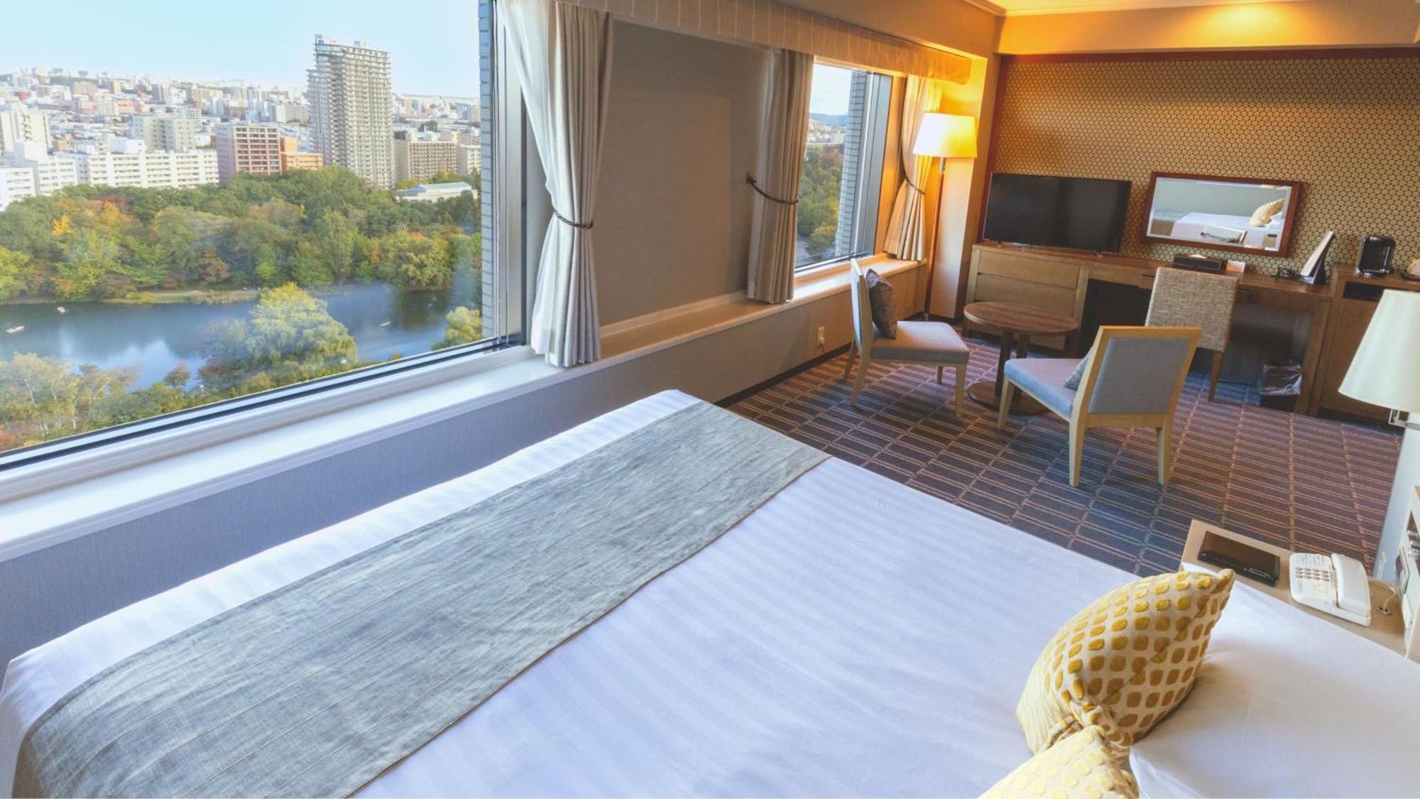 Premier Hotel Nakajima Park Sapporo Bagian luar foto